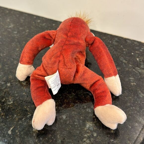 Vintage TY "Schweetheart" the Orangutan (1999) Beanie Baby - Picture 9 of 9